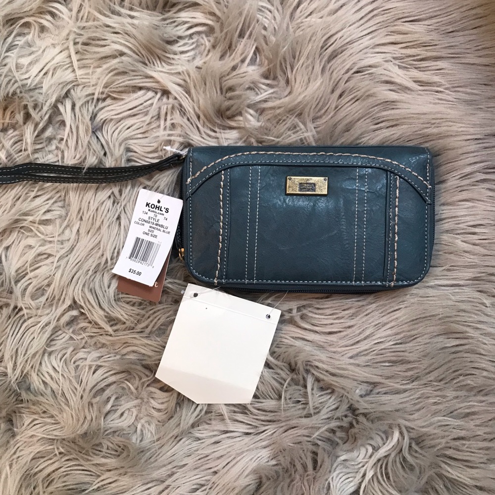 New Blue Concept Wristlet w/ tags!